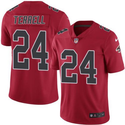 Nike Atlanta Falcons #24 A.J. Terrell Red Youth Stitched NFL Limited Rush Jersey Youth